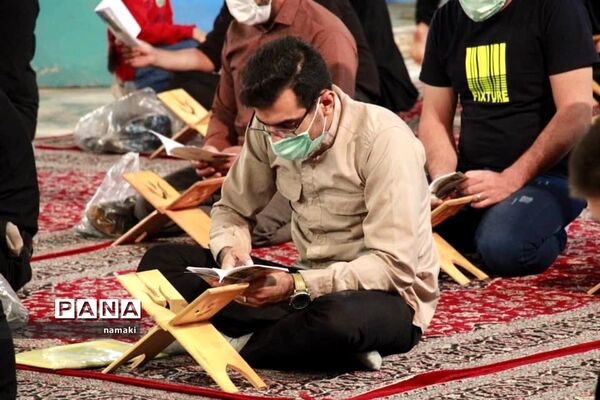 برگزاری شب قدر در حرم حضرت محمد هلال بن علی آران و بیدگل
