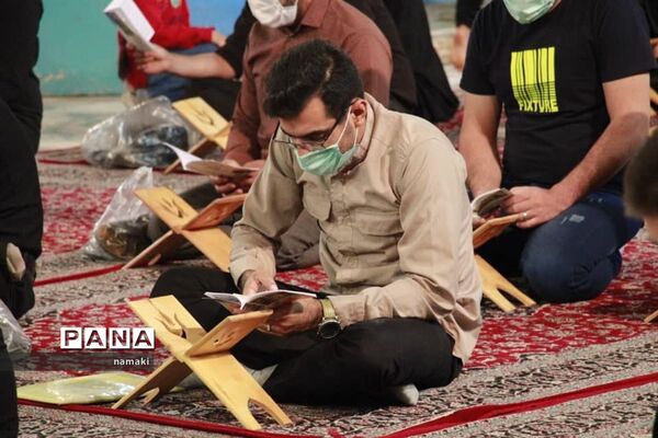 برگزاری شب قدر در حرم حضرت محمد هلال بن علی آران و بیدگل