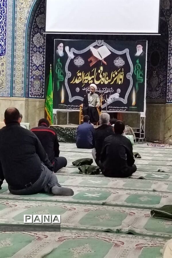 احیای شب نوزدهم ماه مبارک رمضان درمسجد جامع مشکین دشت کرج