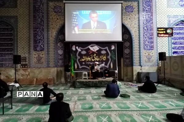 احیای شب نوزدهم ماه مبارک رمضان درمسجد جامع مشکین دشت کرج
