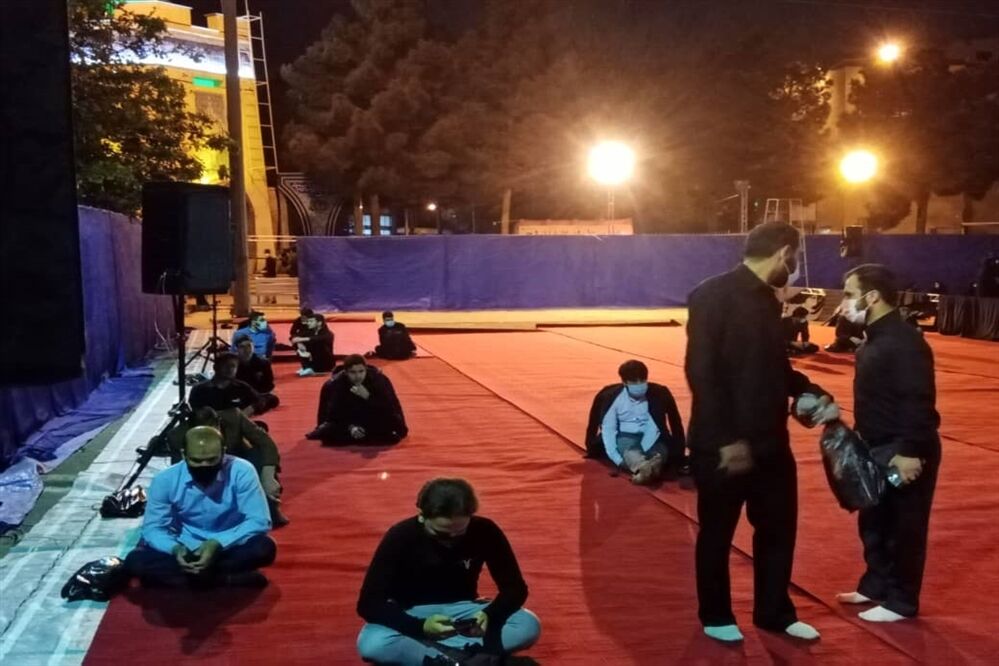 احیای شب نوزدهم ماه مبارک رمضان درمسجد جامع مشکین دشت کرج