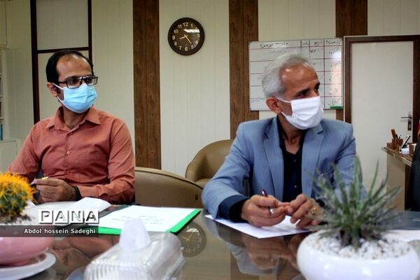 جلسه هفتگی میز شهرستان‌ها و مناطق معاونت پرورشی و فرهنگی آموزش و پرورش استان بوشهر