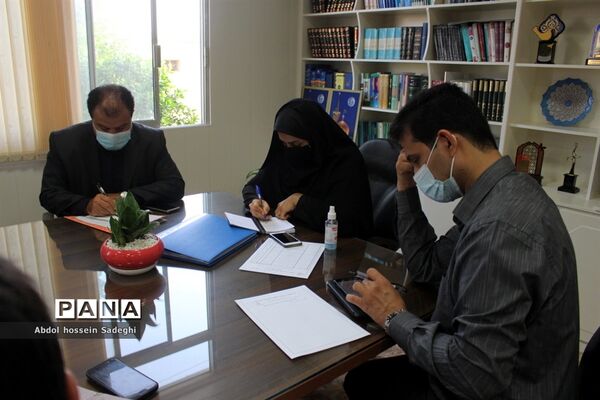 جلسه هفتگی میز شهرستان‌ها و مناطق معاونت پرورشی و فرهنگی آموزش و پرورش استان بوشهر