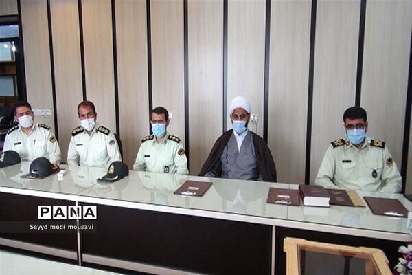 دیدار فرمانده نیروی انتظامی کهگیلویه و بویراحمد با مدیرکل آموزش و پرورش به مناسبت هفته معلم