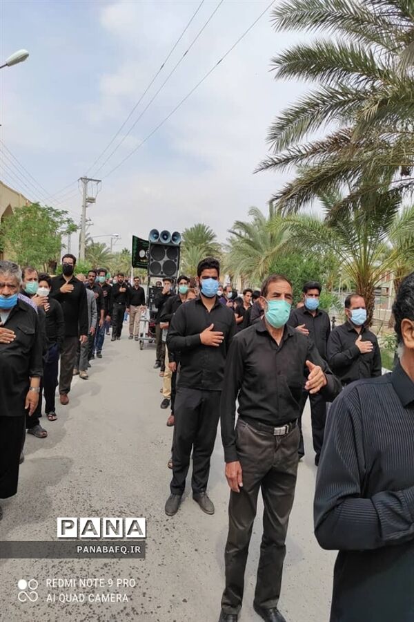 اقامه عزای شهادت مولی الموحدین در شهر دارالشجاعه بافق