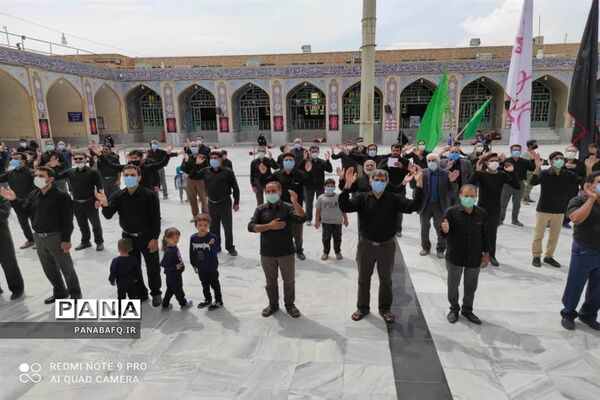 اقامه عزای شهادت مولی الموحدین در شهر دارالشجاعه بافق