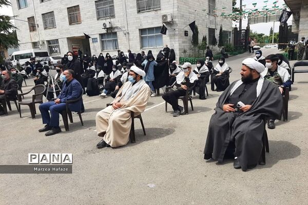 تشییع پیکر شهیدان گمنام در آموزش و پرورش ملارد