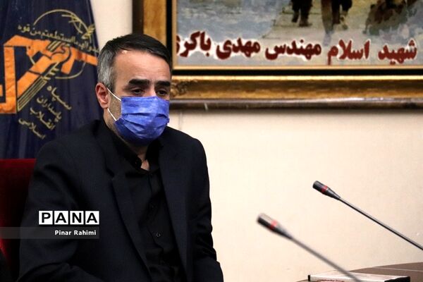برگزاری نشست خبری مسئول سازمان بسیج سازندگی سپاه عاشورا آذربایجان شرقی