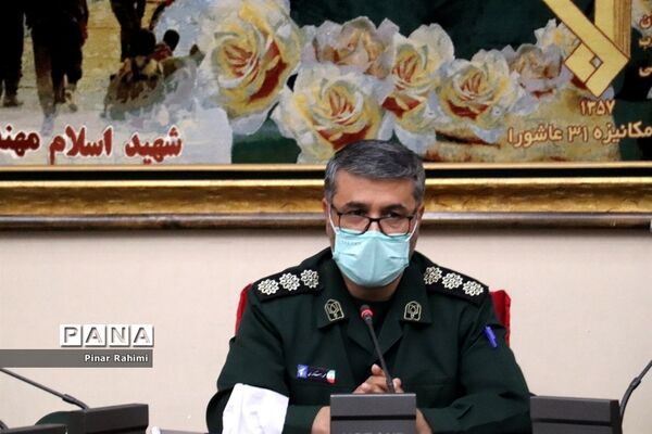 برگزاری نشست خبری مسئول سازمان بسیج سازندگی سپاه عاشورا آذربایجان شرقی