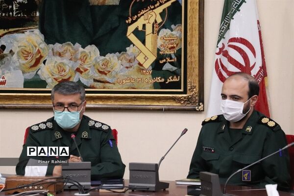 برگزاری نشست خبری مسئول سازمان بسیج سازندگی سپاه عاشورا آذربایجان شرقی