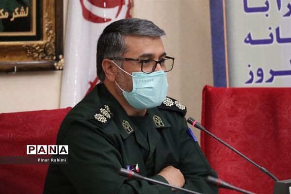 برگزاری نشست خبری مسئول سازمان بسیج سازندگی سپاه عاشورا آذربایجان شرقی