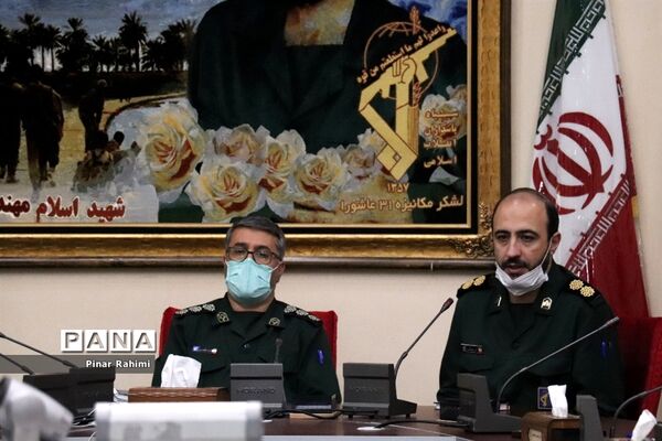 برگزاری نشست خبری مسئول سازمان بسیج سازندگی سپاه عاشورا آذربایجان شرقی