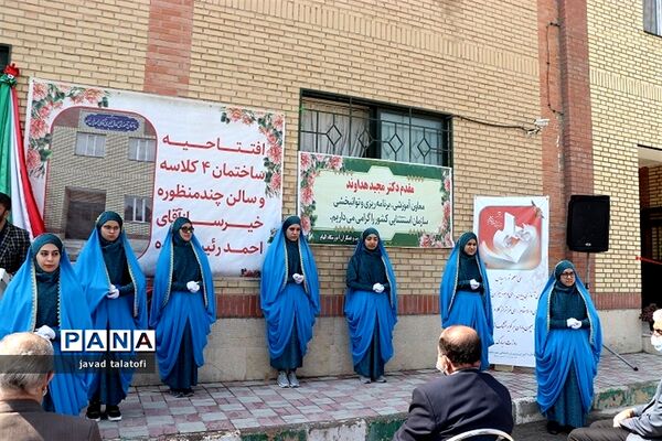 افتتاح ساختمان آموزشی و استودیو تولید محتوا مجازی در مدرسه ناشنوایان الهام ناحیه دو شهر ری