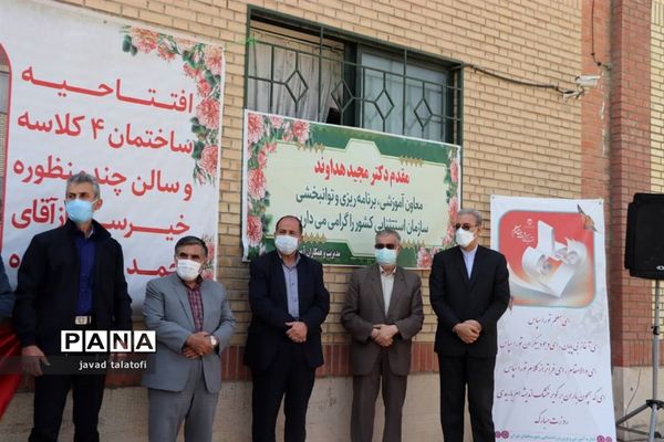 افتتاح ساختمان آموزشی و استودیو تولید محتوا مجازی در مدرسه ناشنوایان الهام ناحیه دو شهر ری