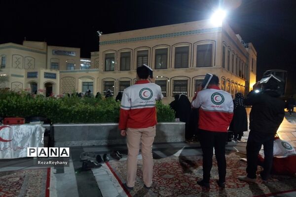 مراسم شب بیست و سوم ماه رمضان در زیارتگاه شهید مدرس کاشمر
