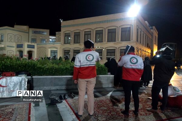 مراسم شب بیست و سوم ماه رمضان در زیارتگاه شهید مدرس کاشمر