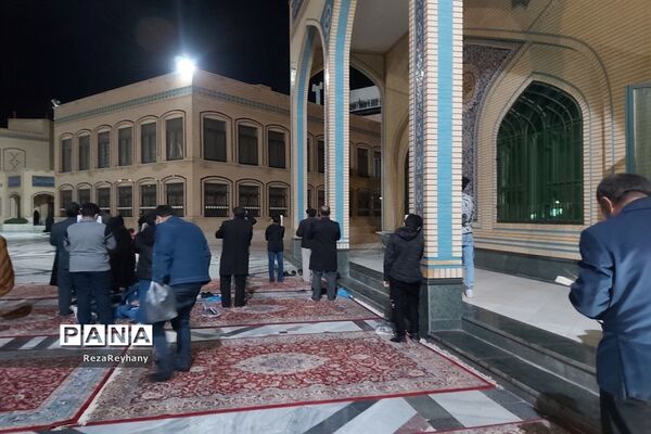 مراسم شب بیست و سوم ماه رمضان در زیارتگاه شهید مدرس کاشمر