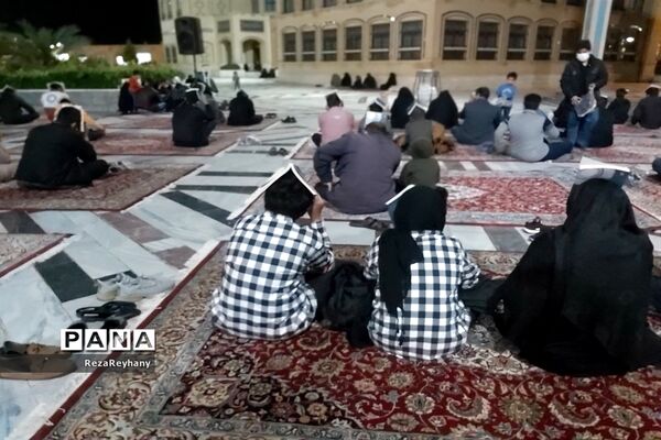 مراسم شب بیست و سوم ماه رمضان در زیارتگاه شهید مدرس کاشمر