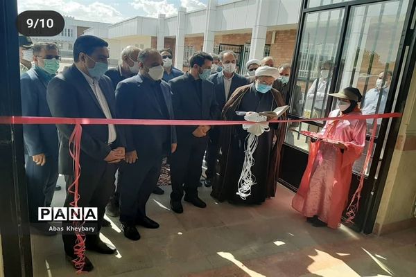 آیین افتتاح مجتمع آموزشی شهید فخری زاده قاین