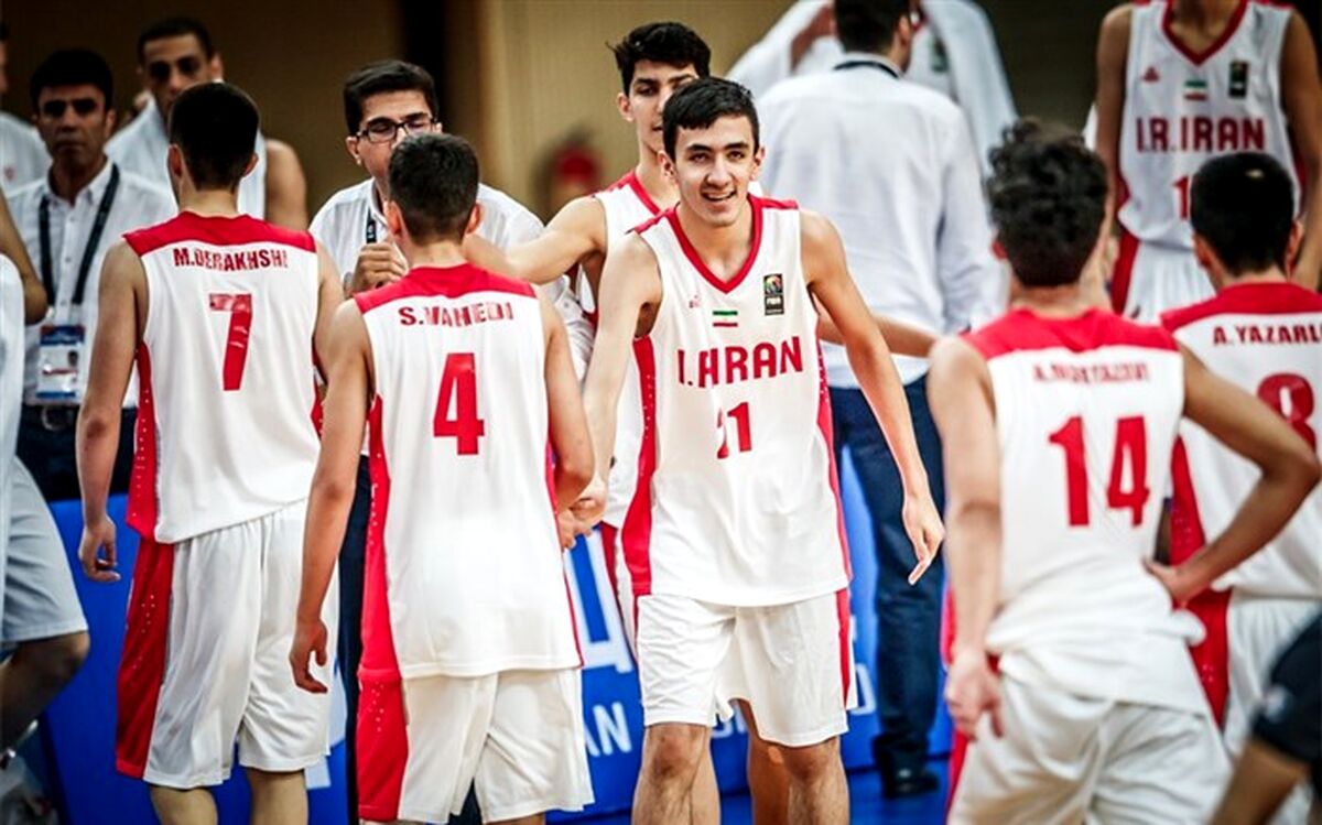 برنامه دیدارهای بسکتبال جوانان ایران در جام جهانی اعلام شد