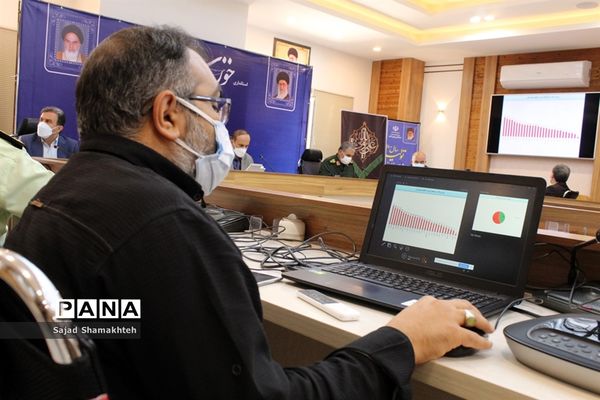 نشست  ستاد استانی مقابله با کرونا استان خوزستان