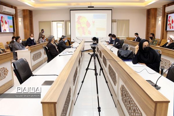 نشست  ستاد استانی مقابله با کرونا استان خوزستان