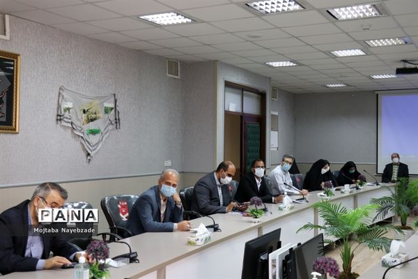 حضور معاون پرورشی و فرهنگی آموزش و پرورش خراسان رضوی و روسای ادارات داخلی این حوزه در ناحیه یک مشهد