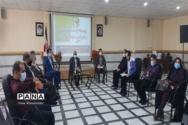 آیین گرامیداشت سالروز تاسیس سازمان دانش‌آموزی درمناطق و نواحی استان خوزستان -2