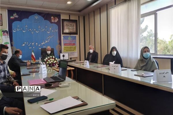 تجلیل از معلمان و دانش‌آموزان پیشتاز در سازمان دانش‌آموزی کهگیلویه و بویراحمد