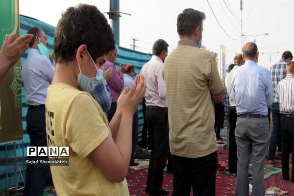 اقامه نماز عید فطر در اهواز