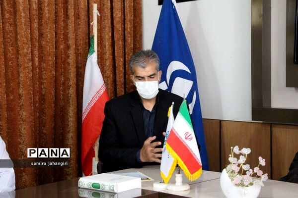 حضور مدیرکل آموزش و پرورش استان درسازمان دانش آموزی در سالروز تاسیس سازمان دانش آموزی