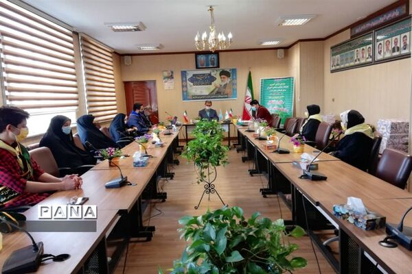 مراسم سال روز تأسیس سازمان دانش آموزی منطقه ۱۵