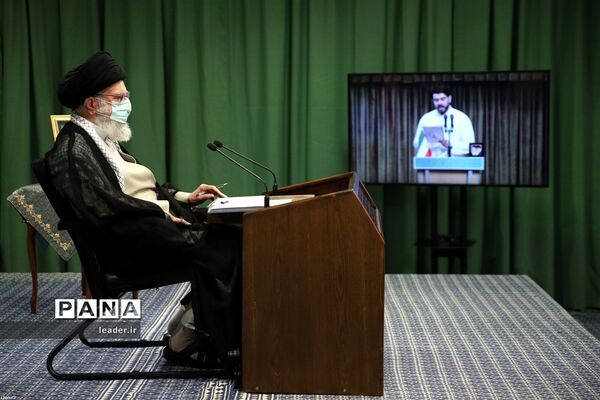 نشست تصویری تشکل‌های دانشجویی با رهبر معظم انقلاب اسلامی