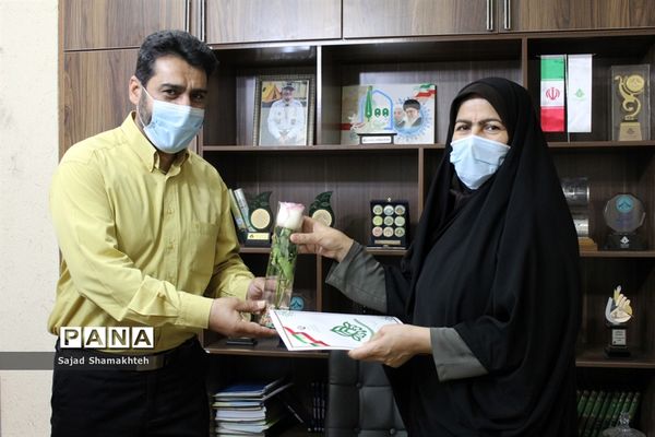 آیین تجلیل از پیشکسوتان و اعضای حوزه ستادی سازمان دانش آموزی خوزستان