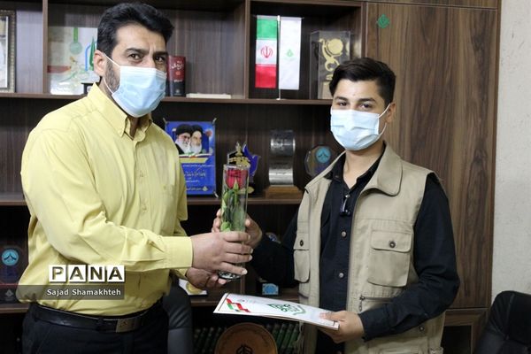 آیین تجلیل از پیشکسوتان و اعضای حوزه ستادی سازمان دانش آموزی خوزستان