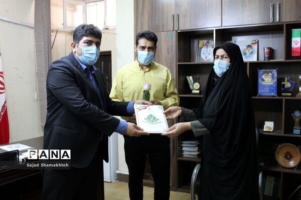 آیین تجلیل از پیشکسوتان و اعضای حوزه ستادی سازمان دانش آموزی خوزستان