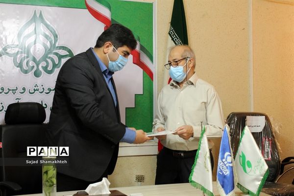 آیین تجلیل از پیشکسوتان و اعضای حوزه ستادی سازمان دانش آموزی خوزستان