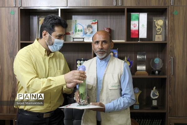 آیین تجلیل از پیشکسوتان و اعضای حوزه ستادی سازمان دانش آموزی خوزستان