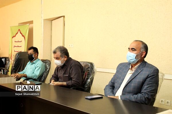 آیین تجلیل از پیشکسوتان و اعضای حوزه ستادی سازمان دانش آموزی خوزستان