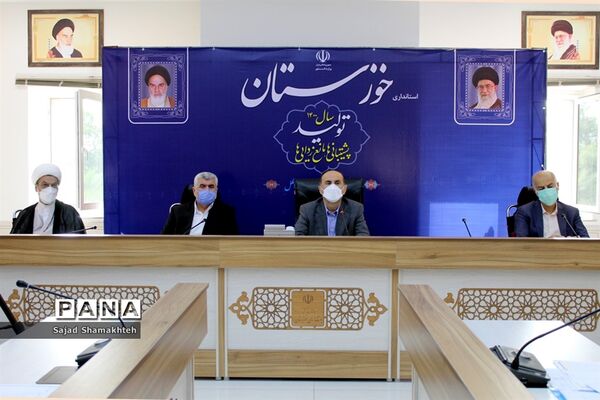 نشست بررسی مشکلات شهرستان‌های مسجد سلیمان، هفتکل، لالی و اندیکا در استانداری  خوزستان