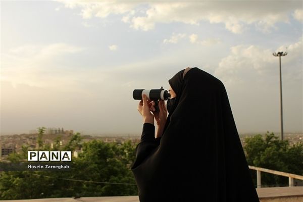 استهلال ماه شوال در همدان