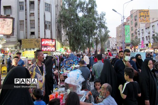 بازار اهواز در آستانه عید فطر زیر سایه کرونا