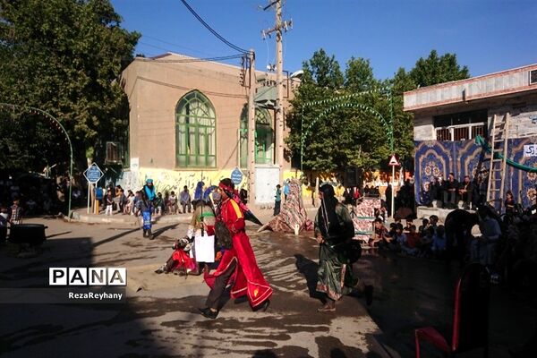 تعزیه خروج مختار در روستای فرح آباد کاشمر