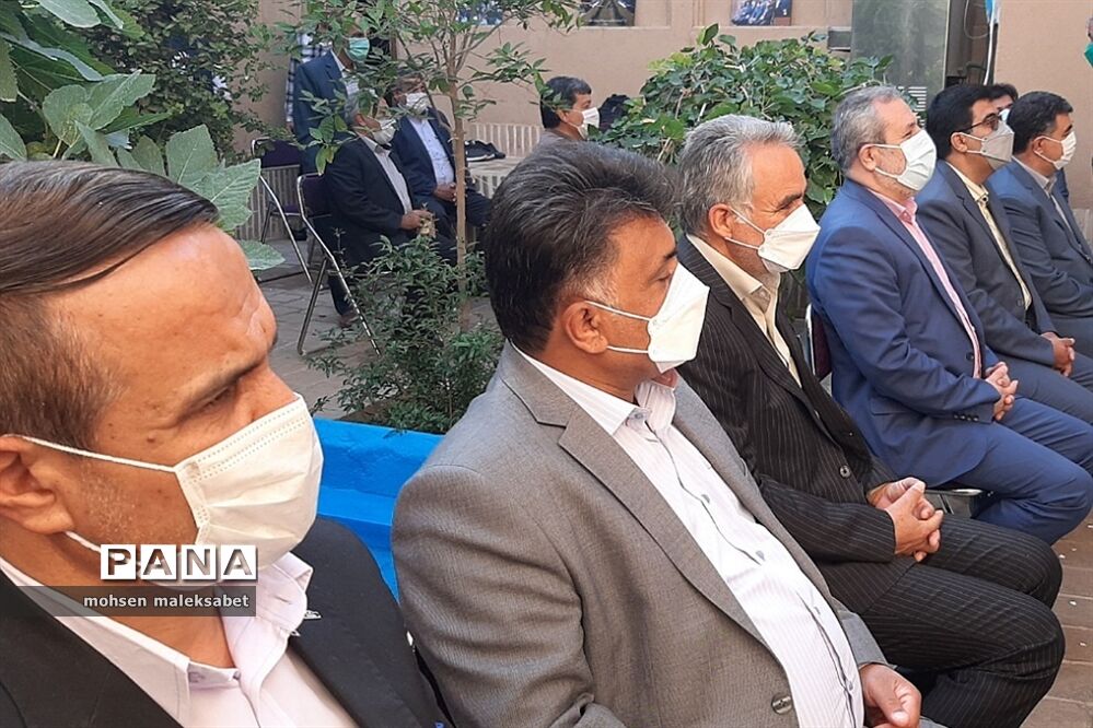 حضور قائم مقام سازمان دانش آموزی کشور در سازمان دانش آموزی یزد
