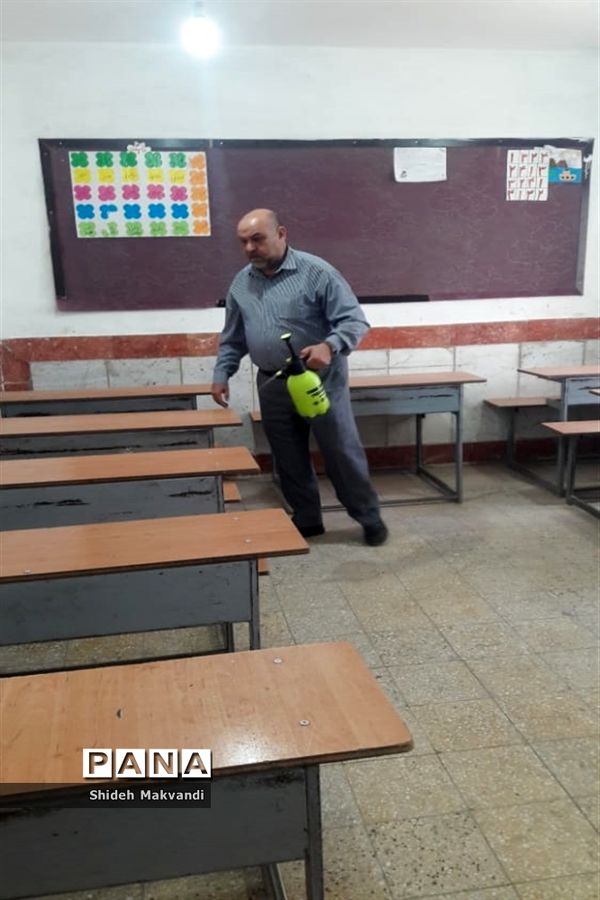 مانور پایش حوزه های برگزاری امتحانات حضوری