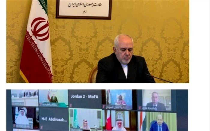 سخنرانی ظریف در نشست اضطراری وزیران امور خارجه سازمان همکاری اسلامی