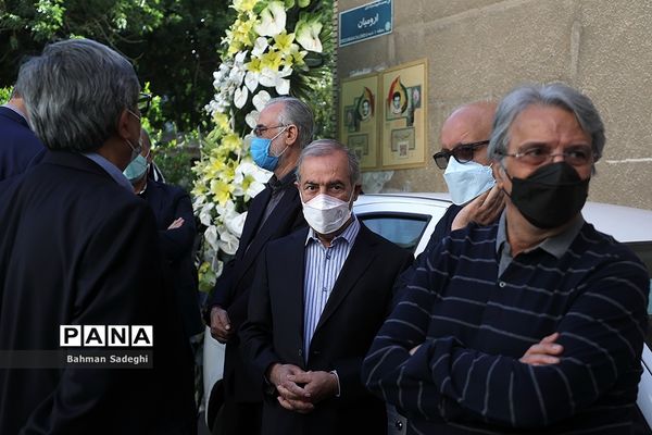 مراسم تشییع پیکر مرحوم اکبر ترکان