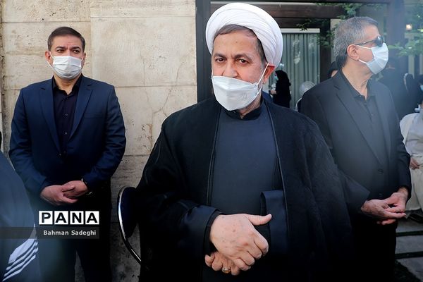 مراسم تشییع پیکر مرحوم اکبر ترکان