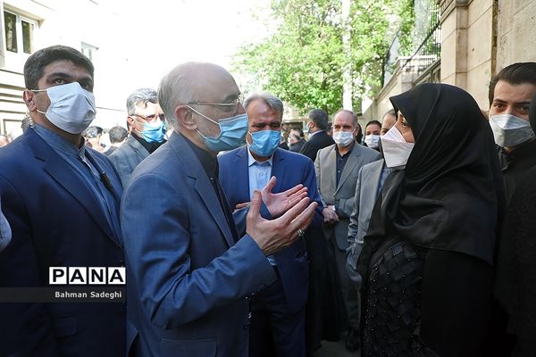 مراسم تشییع پیکر مرحوم اکبر ترکان