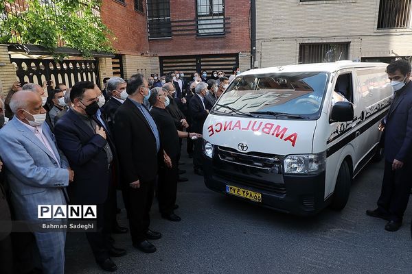 مراسم تشییع پیکر مرحوم اکبر ترکان